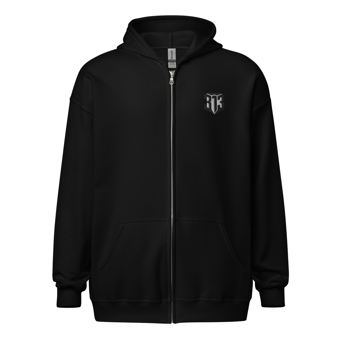 MOT 313 Heavy-Blend Zip Hoodie A Friend is a Brother